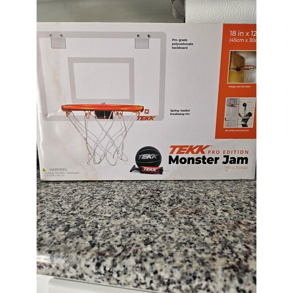 Monster Jam Over Door Mini Hoop - Picture 1 of 11